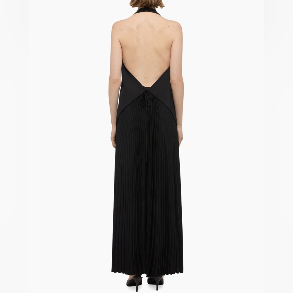 Helmut Lang Pleated High/Low Dress. New with tags - Picture 5 of 8
